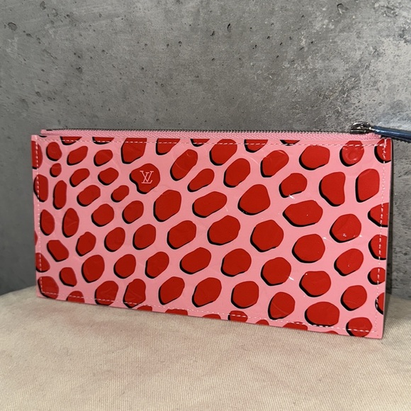 Louis Vuitton vernis jungle dots Faleice inserts card holder coin wallet - Picture 7 of 11